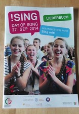 ! SING Day Of Song 27.09.2014 Liederbuch