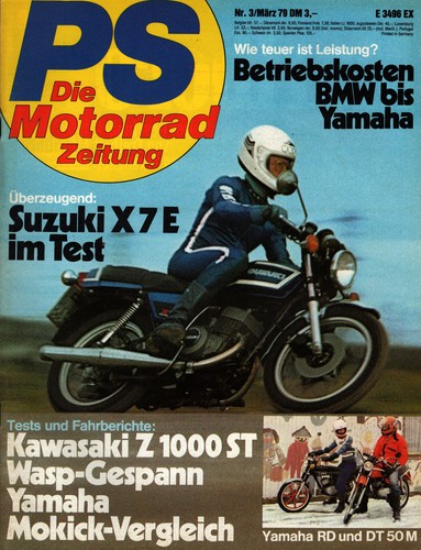 Zeitschrift motorrad 3 von - zeitschrift, ps