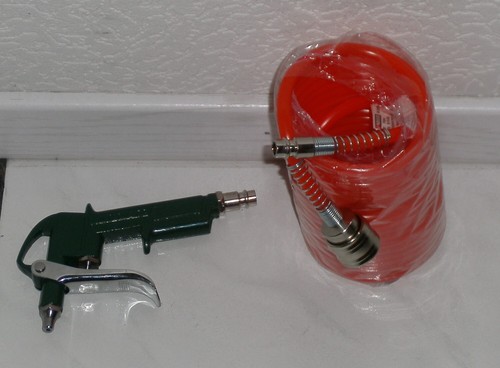 Druckluft ausblaspistole und - ausblaspistole,