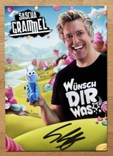 Sascha Grammel AK "Wünsch Dir was" Autogrammkarte original handsigniert