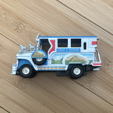 Vintage Tin Jeepney Toy Manila