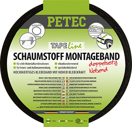 Petec klebeband schaumstoff - petec,