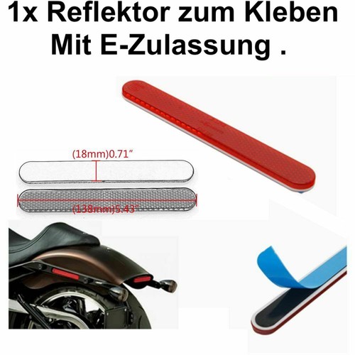 Reflektor rot zum kleben - reflektor rot,