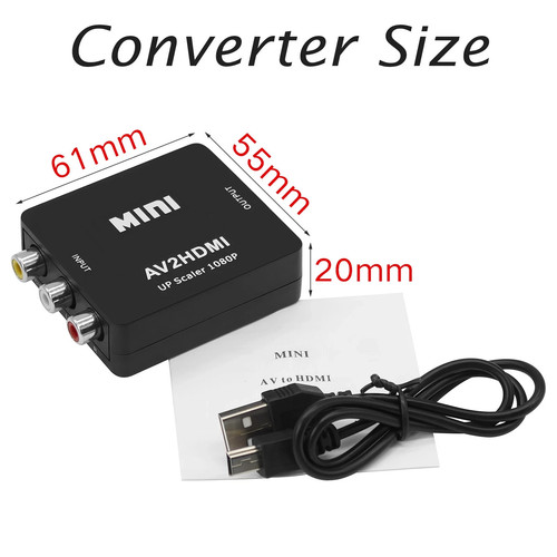 Rca hdmi converter 3in1 - rca,