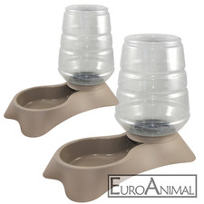 Hunde Wasserspender Wasserautomat Wassernapf  Trinknapf Tränke NUVOLA 2 Größen