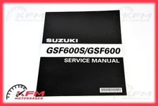 Suzuki Bandit GSF600 GSF600S Werkstatthandbuch English Service manual Neu