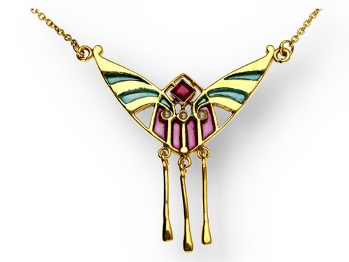 Collier halskette 585 gelbgold - halskette,