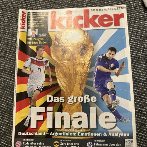 Kicker sportmagazin 2014 - kicker, wm
