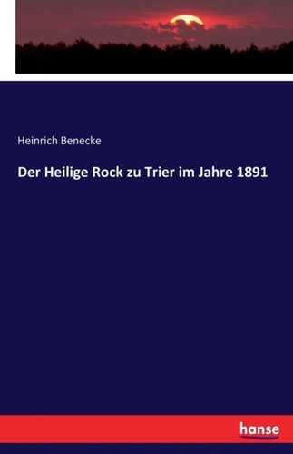Benecke der heilige - -,