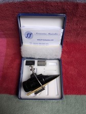 Saxophon Klarinetten Ligatur Blattschraube gute Ansprache  versilbert