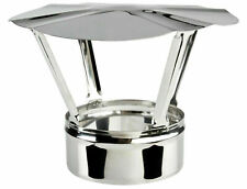 Regenhaube Schornsteinabdeckung Edelstahl Ø 80-300 mm Kaminhaube Kaminabdeckung