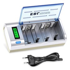 Universal Akku Ladegerät LCD Batterieladegerät für AA AAA SC C D 9V NI-MH NI-CD