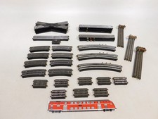 31x Trix Express H0 Bakelit Prellbock Anschlussgleis Entkuppler etc #DV179-3