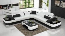 Ledersofa Polster Sitz Eck