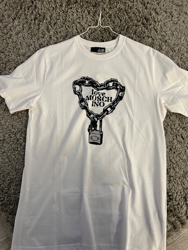 Moschino shirt weiß love - moschino,
