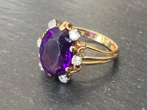 Entourage ring damenring - damenring, gelb