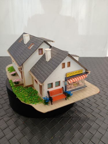 Eisenbahn modellbau wohnhaus - eisenbahn,
