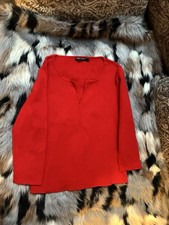 Damen Pullover Debbie Morgan Gr. M Rot