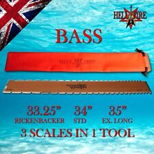 Sägefisch Bass gekerbt gerader Rand 33,25"" - 34"" und 35"" Skalenlängen