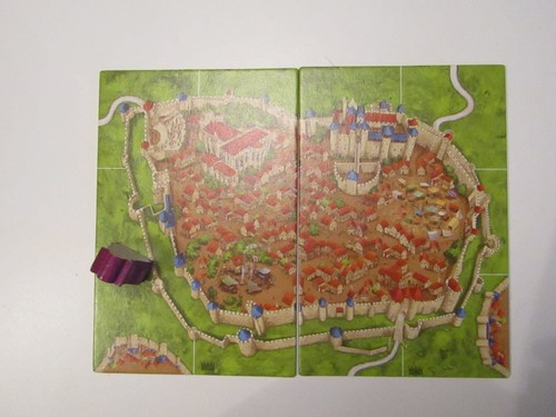 Die stadt carcassonne und der - stadt,