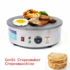 3KW 45cm Gewerbe SX-450P Profi Crepesgerät Platte Gastro Crepesmaker 220V