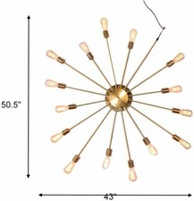 Groß Sputnik Kronleuchter 15