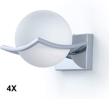 Moderne Wandleuchte Glaskugel