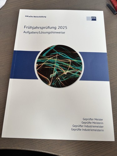 Ihk industriemeister prüfung - industriemeister,