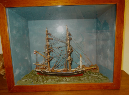 Segelschiff diorama - segelschiff,