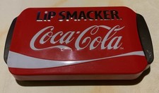 Leere Coca Cola Lip Smacker Blechdose