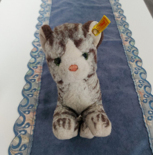 Steiff katze stoff - katze, &