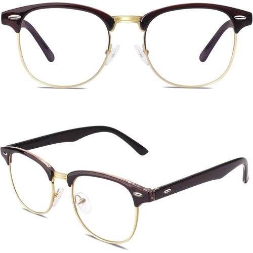 Vintage halbrahmen brille - vintage, |