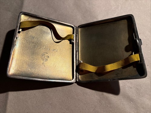 Zigaretten etui silber antik - zigaretten,
