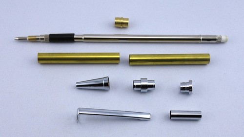 Druckbleistift slimline chrom - druckbleistift,