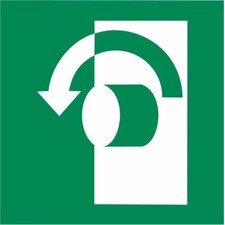 Aufkleber Rettungszeichen