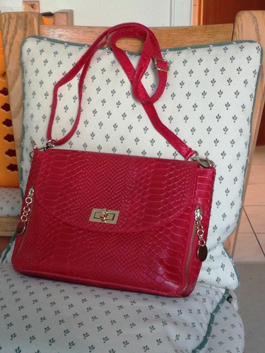 Lederhandtasche damen 28x18 - lederhandtasche, damen,