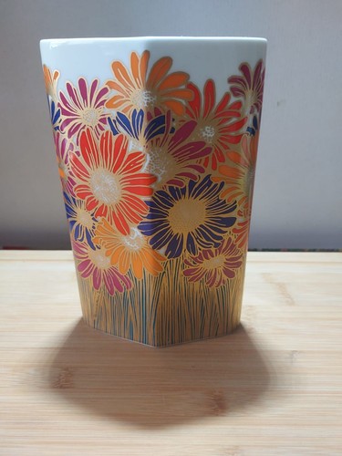 Porzellan vase blumen motiv - porzellan,