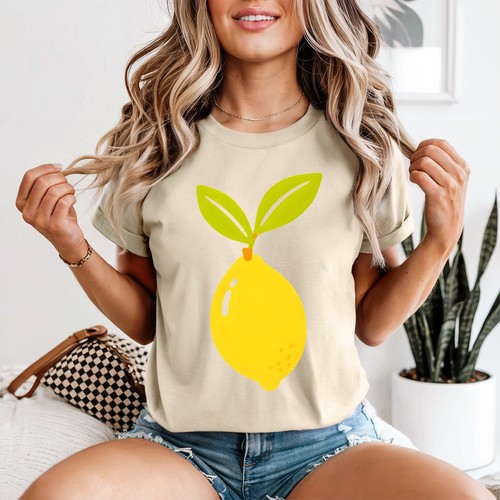 Bright lemon damen shirt - bright, t-shirt