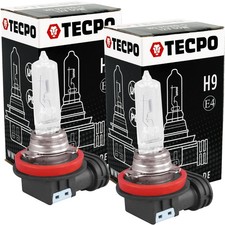 2x TECPO H9 HALOGEN GLÜHBIRNE