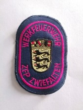 Abzeichen Feuerwehr Werkfeuerwehr Baden-Württemberg ZFP Zwiefalten 