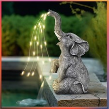 Schöne Elefanten Statue für Außenbereich – Geschenkidee für Mamas & Frauen