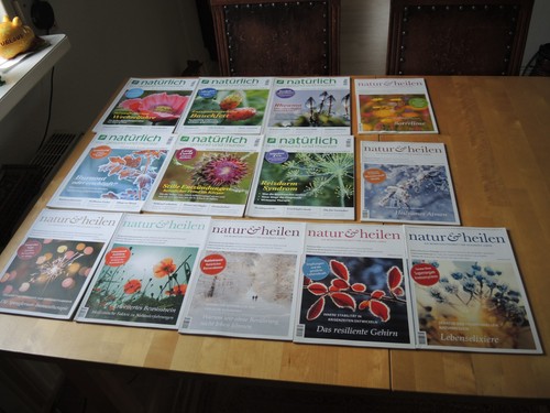 Zeitschriften natur - 13, x