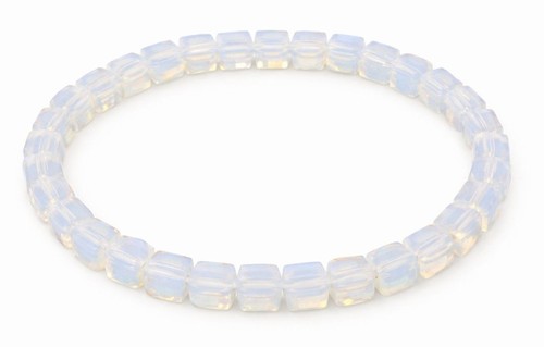 Opal glas stretch - opal, edelstein