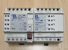 Berker Schaltaktor 8fach 75314006 mit 75324006 KNX
