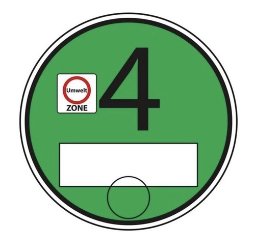 Umweltplakette uv beständig - -,