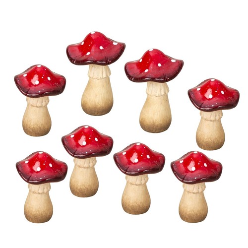 Stück fliegenpilz 5 cm - 8,