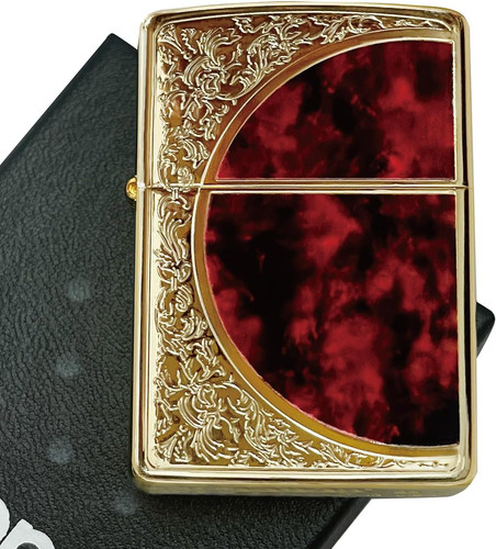 Zippo marble arabesque - zippo, red