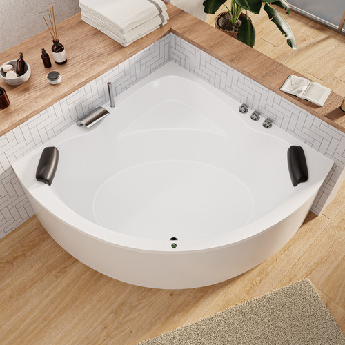 Eckbadewanne 140x140 model - 140x140, cm