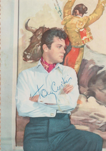 Tony curtis original - curtis, autogramm