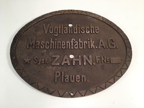 Grosses maschinenschild - maschinenschild, /